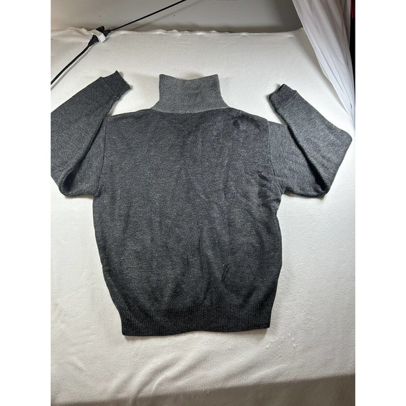 Haband Gray Zip Up Sweater for Men - Picture 3 of 6